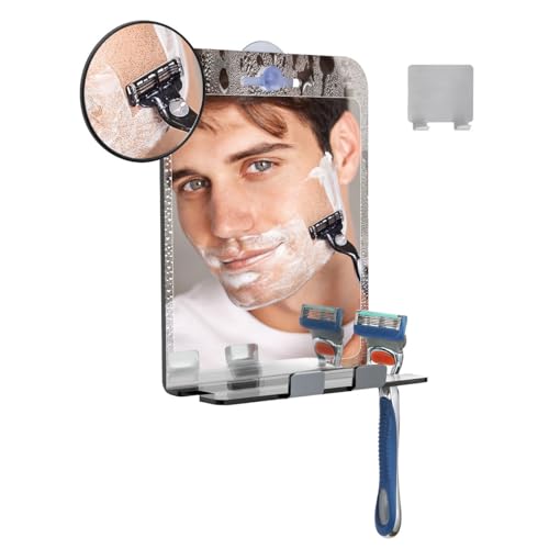 Shinova Pro_multipurpose Bogus Free Standing Mirror for Shavers inpoundShower