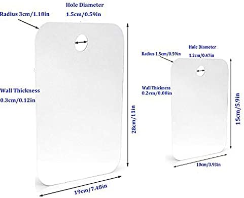 XoYo - Fog-Free Shower Mirror LargeSmall