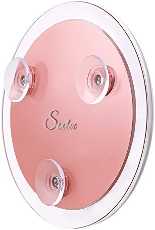 Santoo 15X Magnifying Mirror - Compact with suction cups for makeup precision