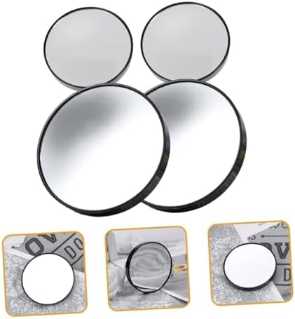Suction Cup Magnifying Set Portable Beauty Care compact Black