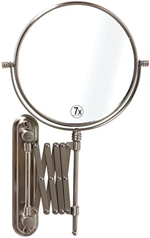 Deco Brothers Extendable Wall Mirror 1x 7x Magnification Double Sided