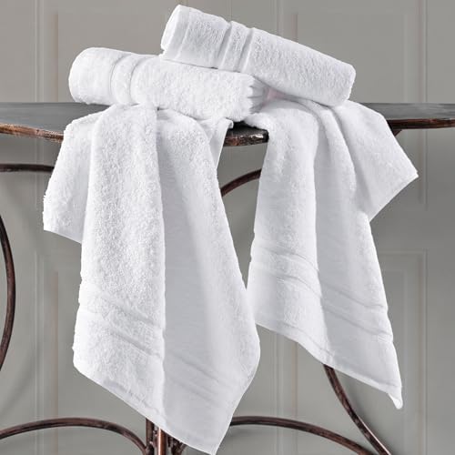 Elegant 16x29 Hand Towels for Home Spa Turkish Cotton