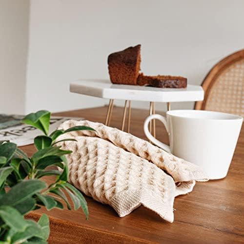 Modern Luxurious Waffle Washcloth Set