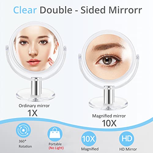 Fabuday Double Sided Makeup Mirror