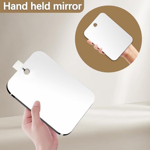 8x6 Travel-Friendly Fogless Mirror for Shaving Beauty