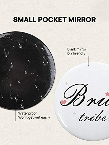 Compact Round Makeup Mirror for Travel