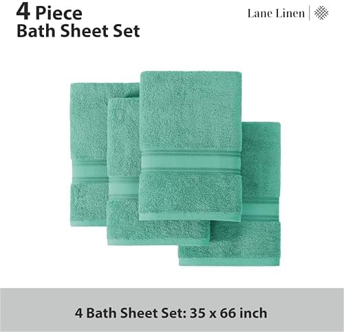 Luxurious Relaxing Bath Sheet Set by LANE LINEN