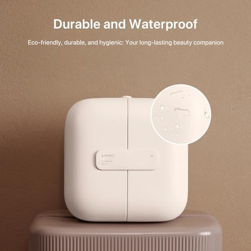 AMIRO LumoCube Travel Makeup Organizer White
