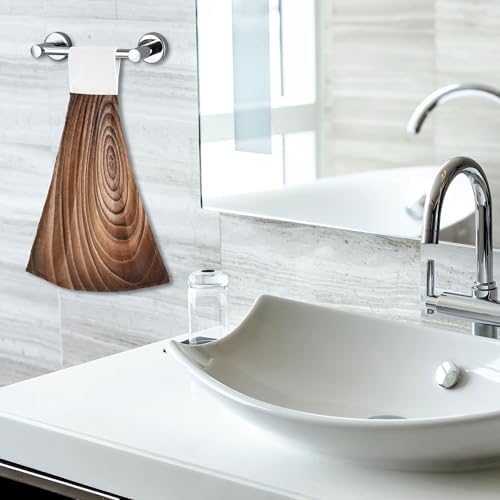 Tree Cut Lush Design 2-Pack Fingertip Towels for Kitchen Bathroom