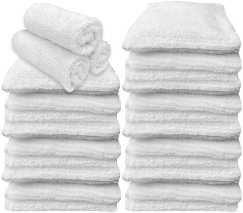 Luxury Ultra-Soft 12x12 Zero Twist Pack of 24