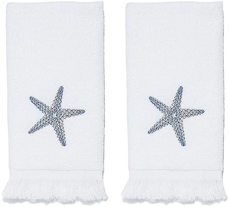 Avanti Linens Fingertip Towels White Pack of 2