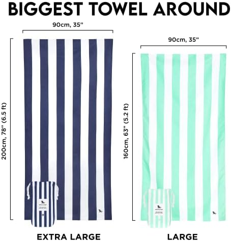 Cake Bay Beach Towels - Cabana Light Multi-Colour 160x90cm