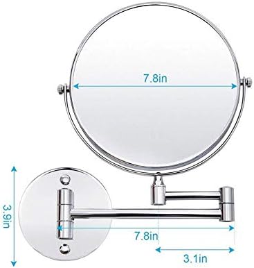 LCARY 1Pc Compact Foldable Vanity Mirror for Women