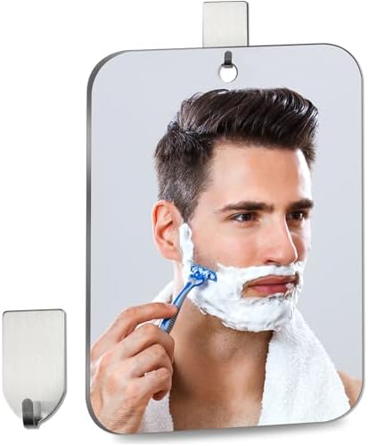 Plexiglass Anti-Fog Mirror for Shower Travel