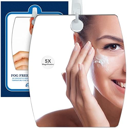 Curved Magnifying Mirror Shave Well Shave