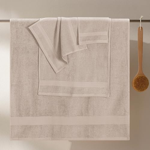 GLAMBURG Ultra Soft 8-Piece Towel Set