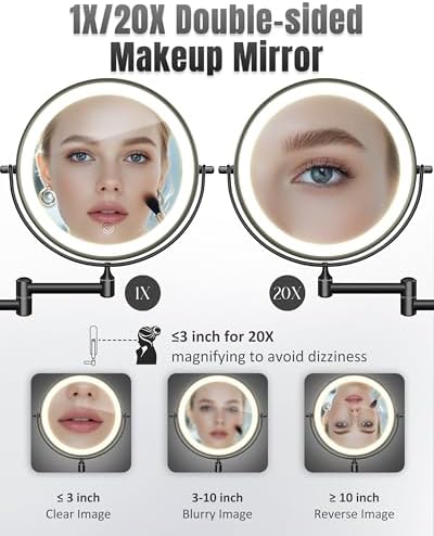 Magnify Make-up 20X at Home