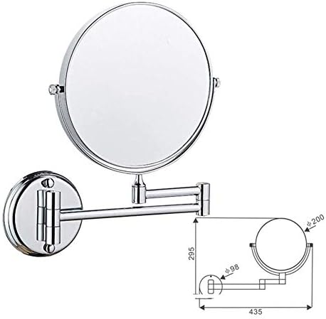 LCARY 1Pc Compact Foldable Vanity Mirror for Women