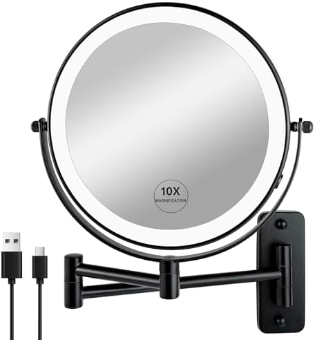 JANEEVA Lighted Makeup Mirror