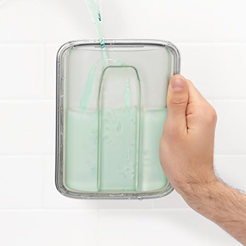 OXO Fogless Shower Mirror Chrome 68x25x10 Inch