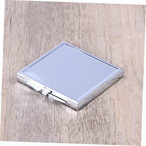 Minkisky 3PCS Compact LED Travel Makeup Mirror with Wall Mount Folding Design