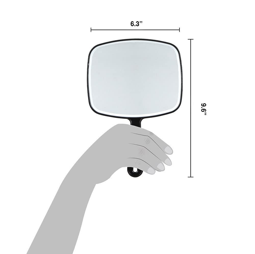 ForPro Professional Collection Premium Hand Mirror with Handle