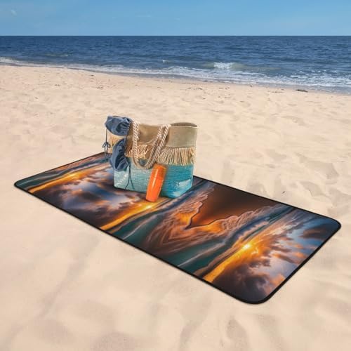 27x55 Coral Velvet Beach Towel