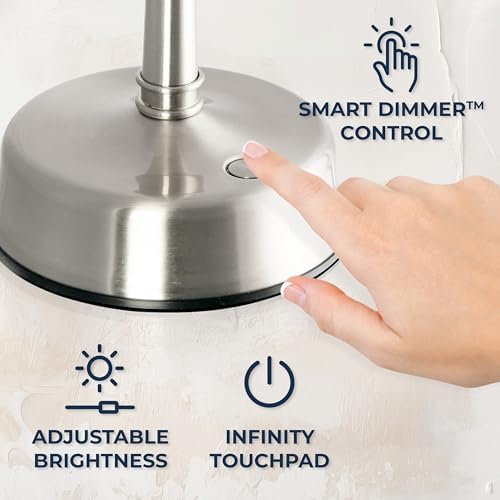 Zadro Lexington LED Makeup Mirror with Swivel Lights