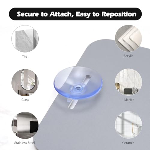 Shinova Pro_multipurpose Bogus Free Standing Mirror for Shavers inpoundShower