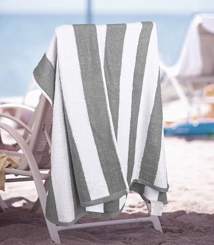 Utopia Gaming Series 4-Pack Cabana Stripe Beach Towels 30x60