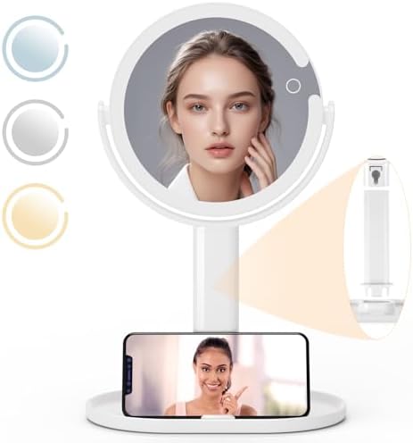 Enhance Makeup with 1X10X Lighted Mirror