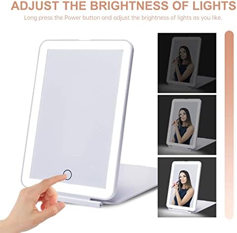 Muably LED Travel Makeup Mirror