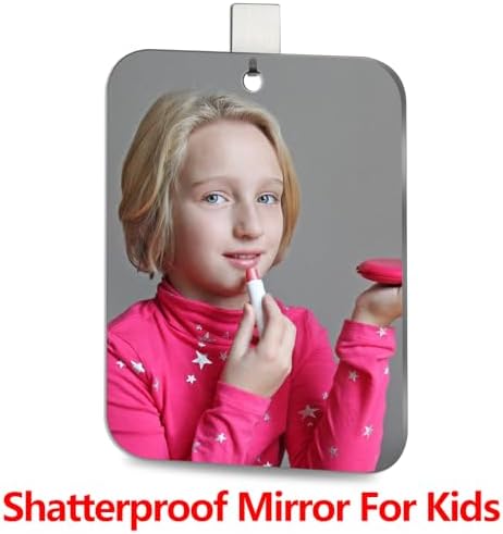 Perfect for Shaving Cleaning Durable Portable Shower Mirror from Mcudsy