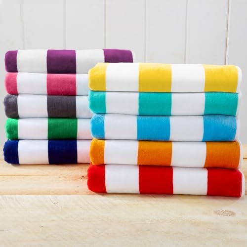 Perfect Summer 100 Cotton Velour Beach Towels