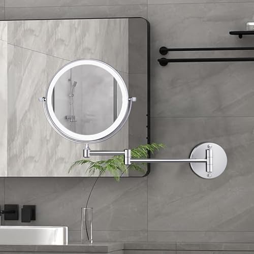 9 inch Large Rechargeable Lighted Makeup Vanity Mirror