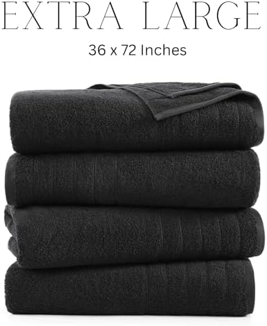 Casa Platino Bath Sheet Towels Set Ultra-Soft 36x72