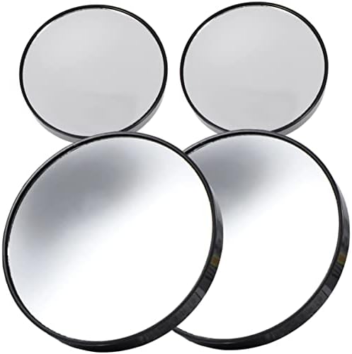 Suction Cup Magnifying Set Portable Beauty Care compact Black