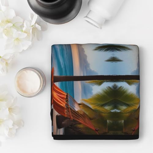 Coconut Beach Sunset Hammock Prints Corals