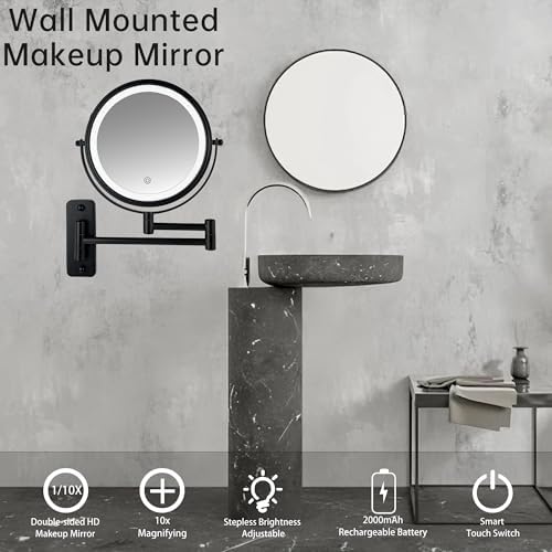 JANEEVA Lighted Makeup Mirror