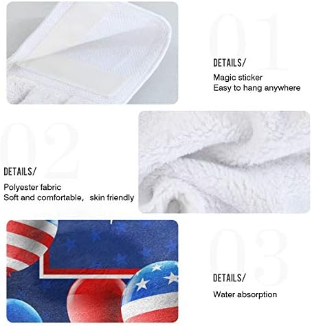 Independence Day American 4th of July Kitchen Hand Towels