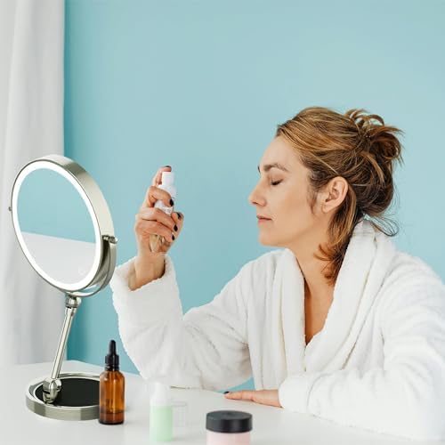 9 Large Lighted Makeup Mirror