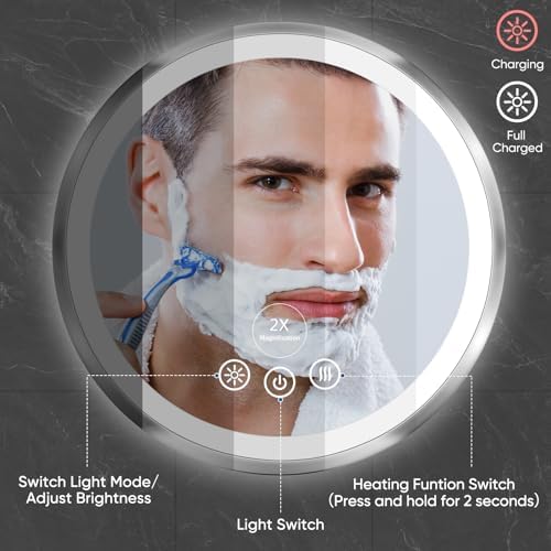 KEDSUM Ultimate Heated Shower Mirror