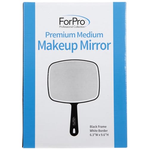 ForPro Professional Collection Premium Hand Mirror with Handle
