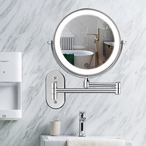 Perfect Salon-M quality makeup mirror for wall installation