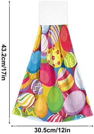 Stylish and Absorbent 2-Pack Hand Towels for Kitchen and Bathroom