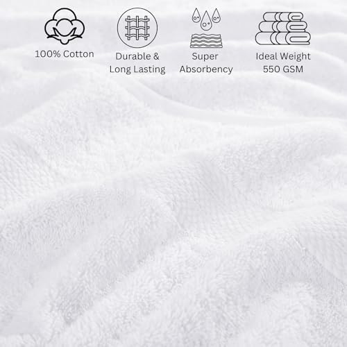 Oversized Cotton Bath Towels for the Perfect Cleanup