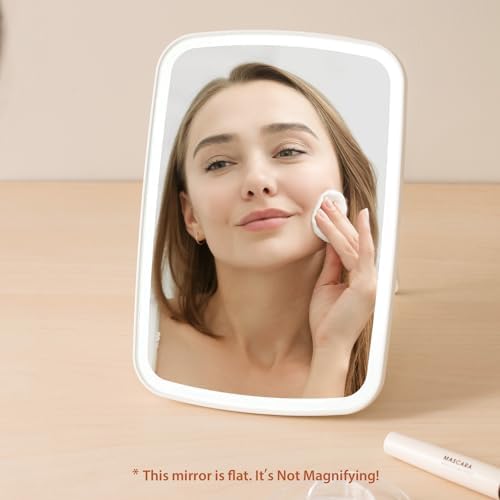 NEZZOE Rechargeable Makeup Mirror with Touch Controls