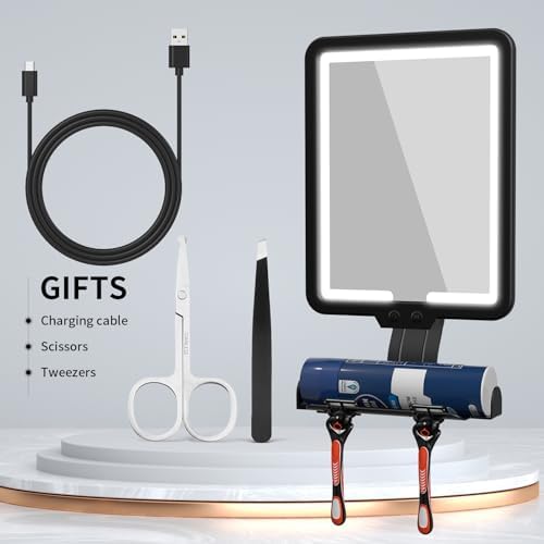 Rechargeable Heated Shower Mirror
