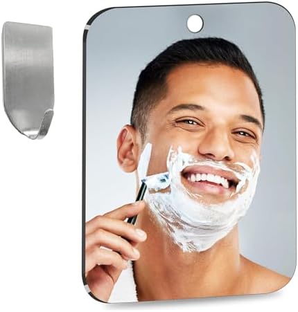 Fog-Free 6x8 Mirror Compact for Travel
