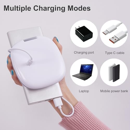 Moccasion LED Mirror for Compact Travel Makeup